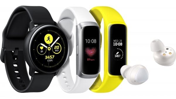 Samsung releases Galaxy Buds, Galaxy Watch Active and Galaxy Fit