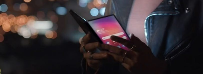 Samsung gives first look at its foldable smartphone