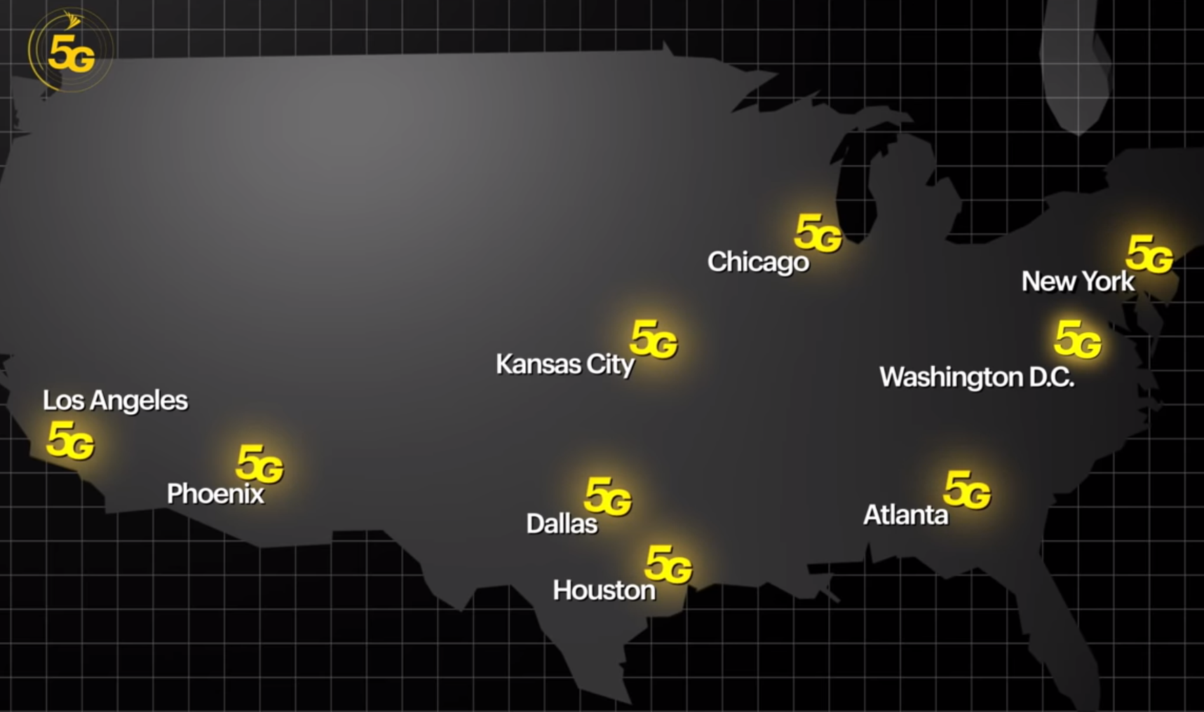 Sprint 5G cities