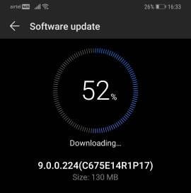 Huawei Mate 20 Pro March 2019 update