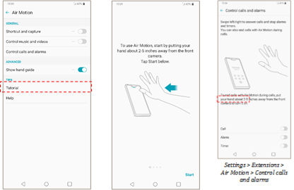 Air Motion update for LG G8