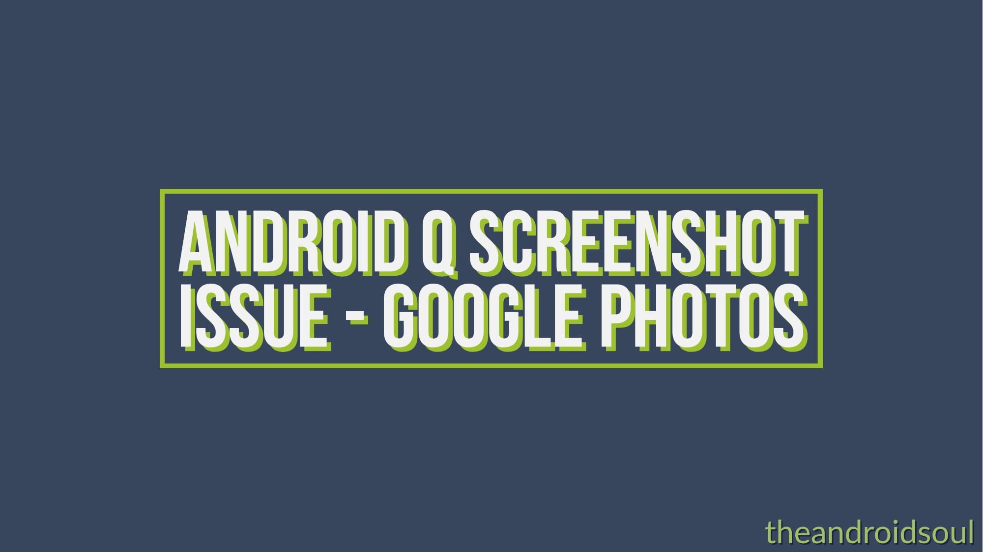 How to solve screenshot problem on Android Q Beta 2