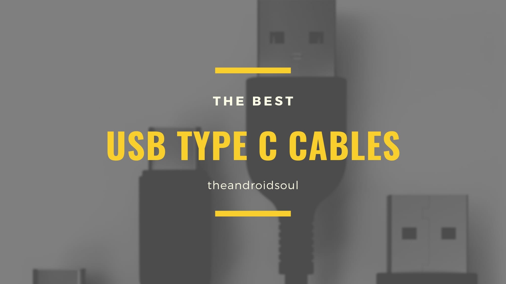 The Best USB Type C cables for your Android