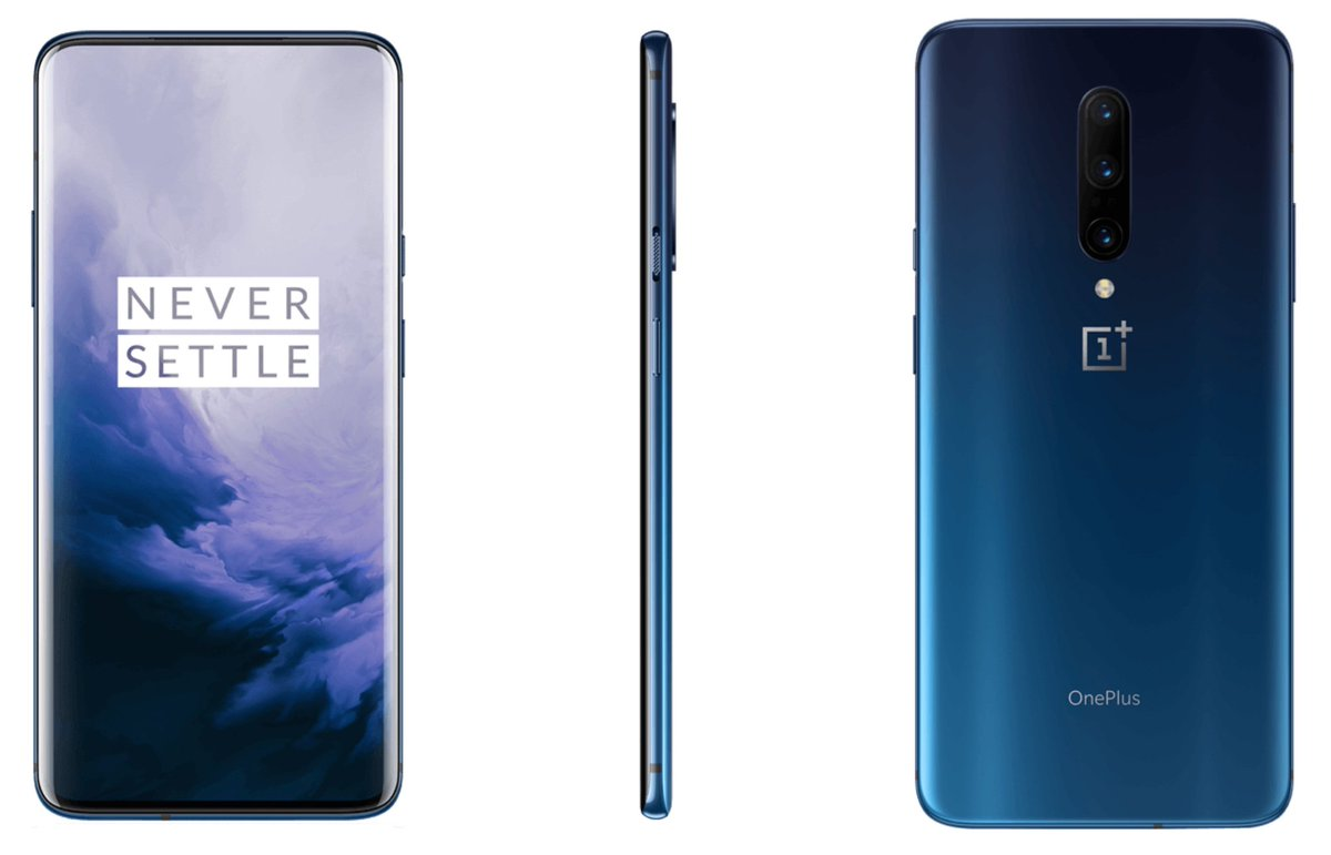 Leaked OnePlus 7 Pro in Nebula Blue