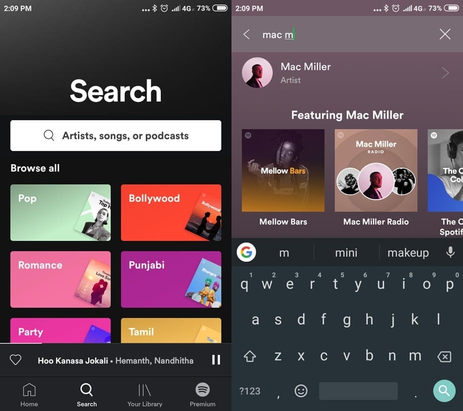 Spotify Search