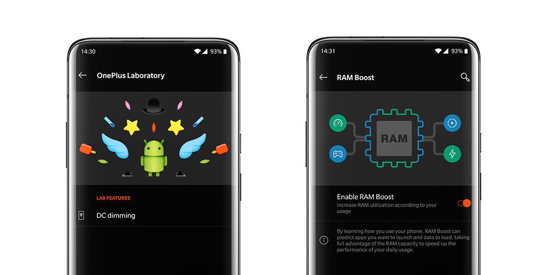OnePlus 7 Pro RAM Boost