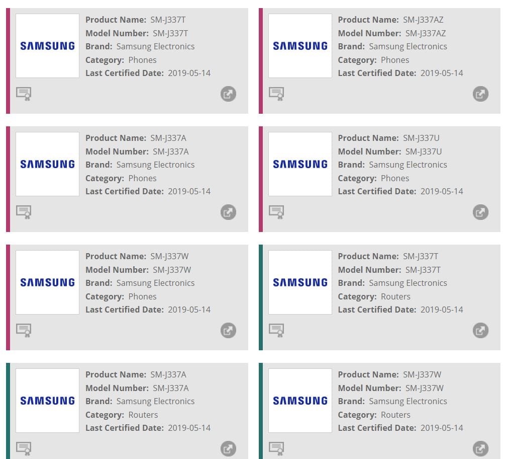 Samsung Galaxy J3 2018 Pie update WFA