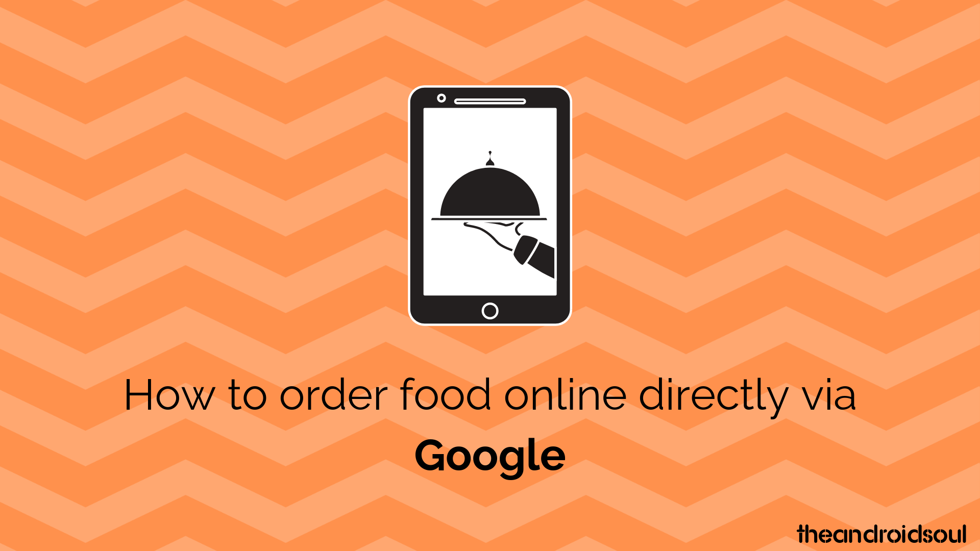 How to order food online directly via Google