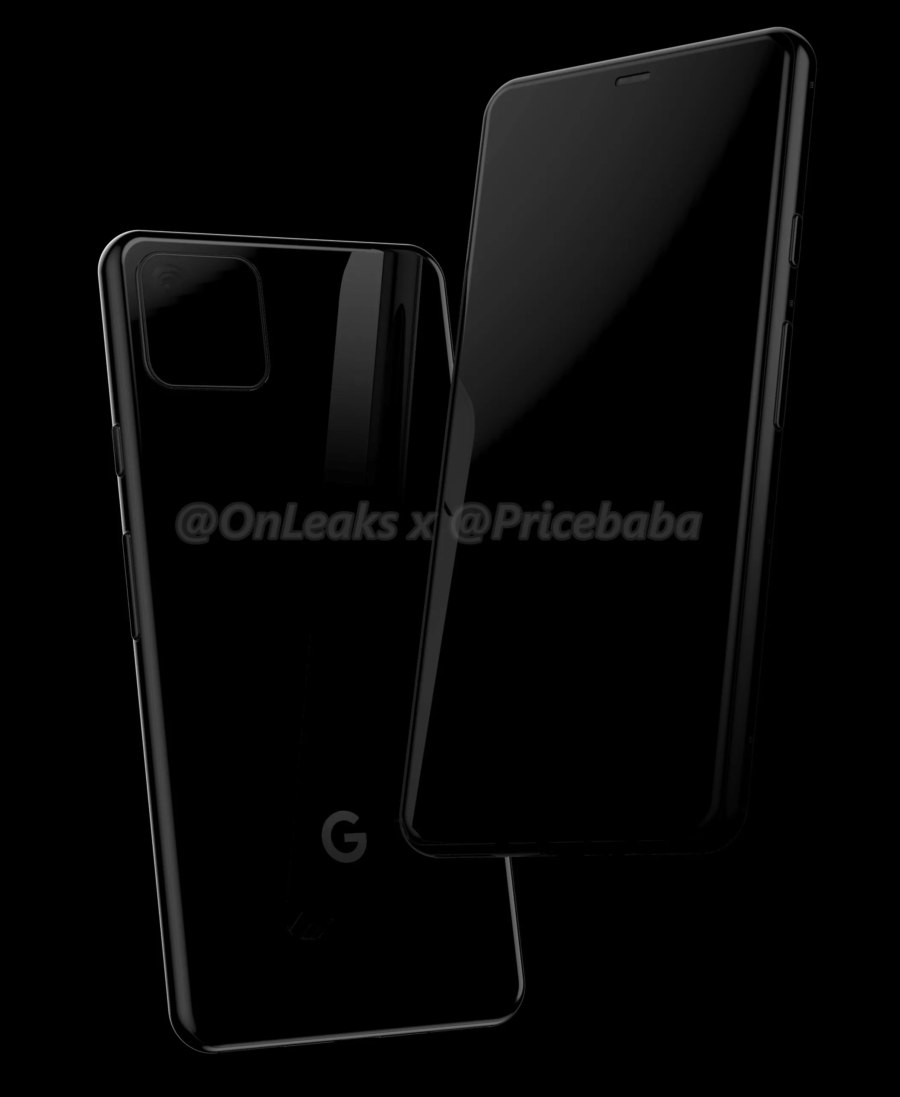 First Google Pixel 4 renders arrive with up to 3 cameras on the back