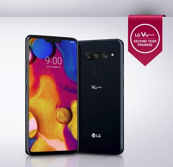 Android 9 Pie update for T-Mobile LG V40 is rolling out