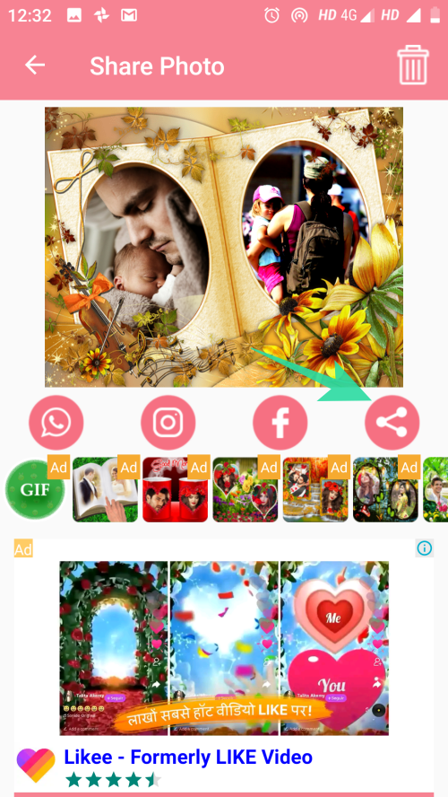 add photo frames to images 16