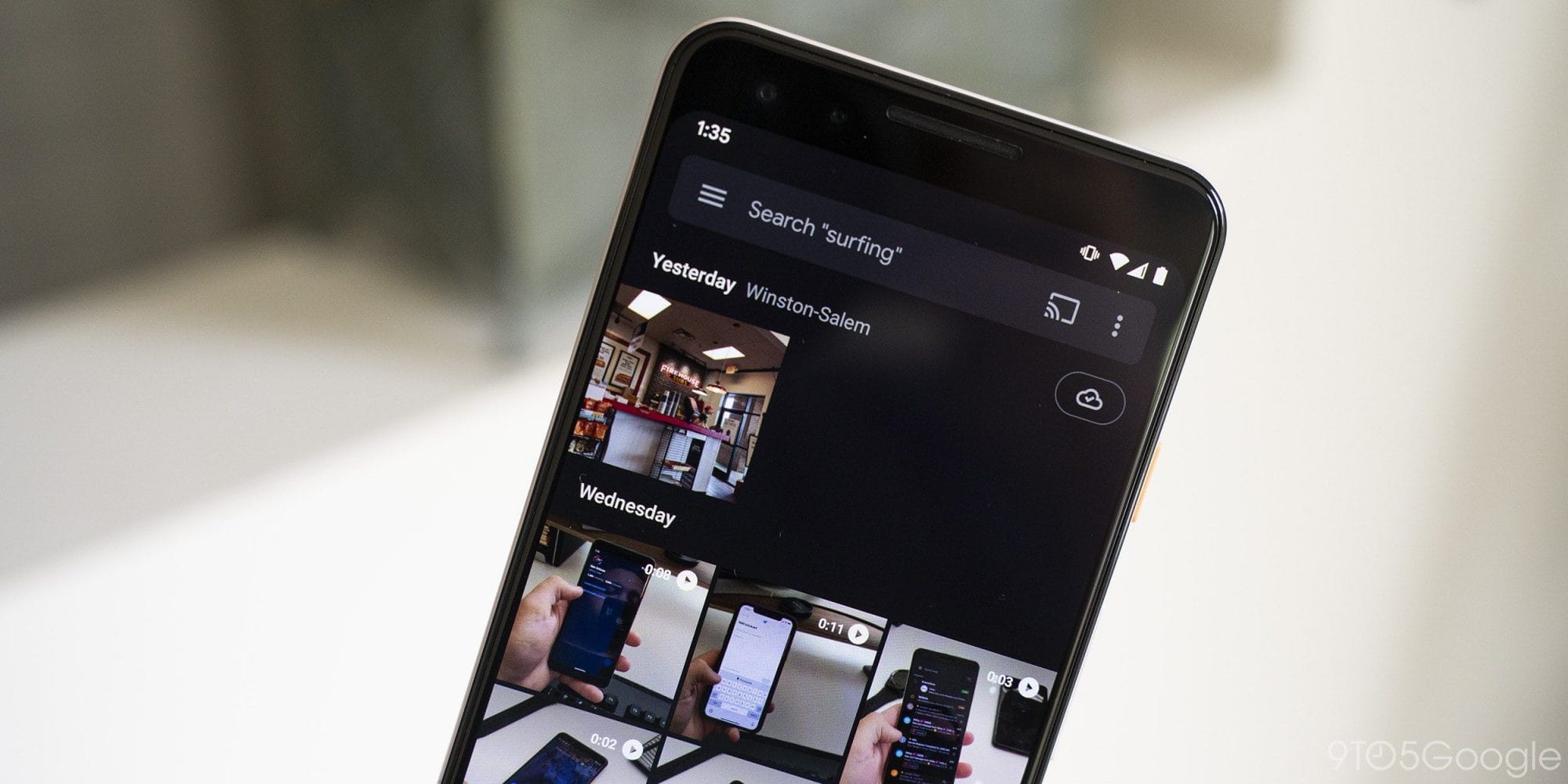 New Google Photos update adds live video previews