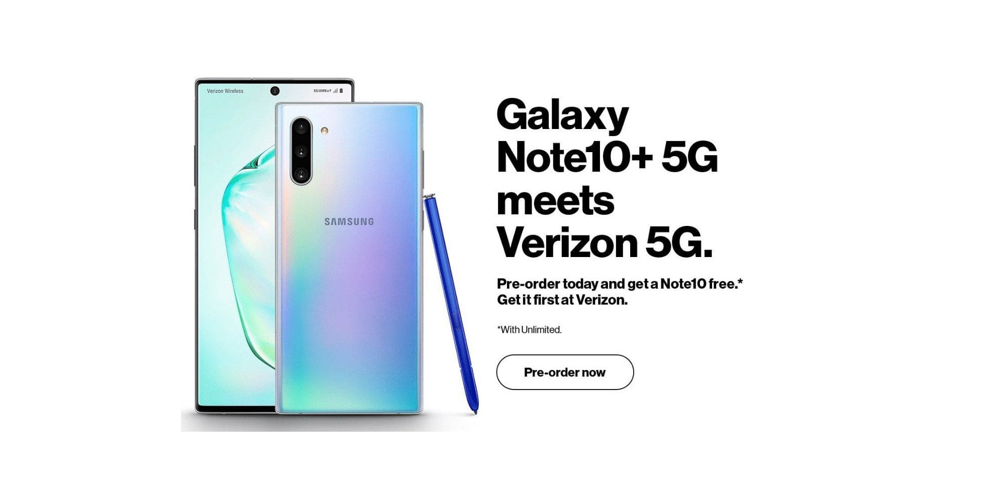 Leak: Verizon to give away standard Note 10 for free with Note 10+ 5G pre-order