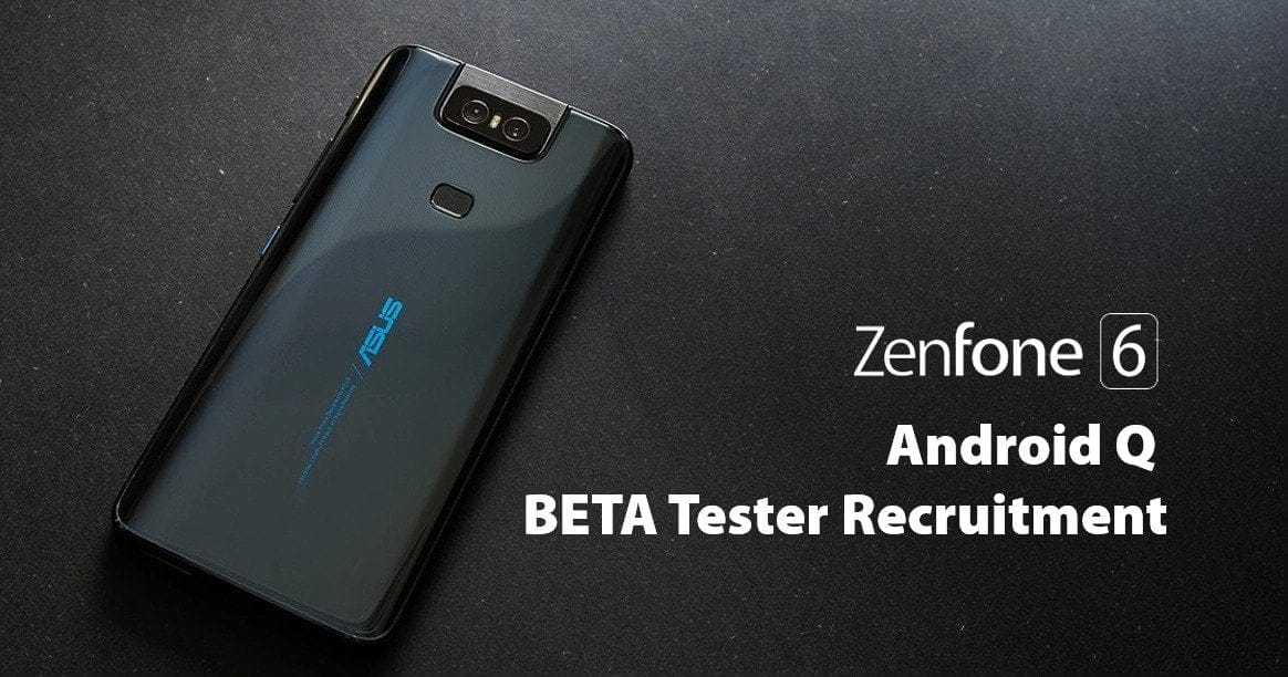 Asus opens Android Q beta testing for Zenfone 6 users