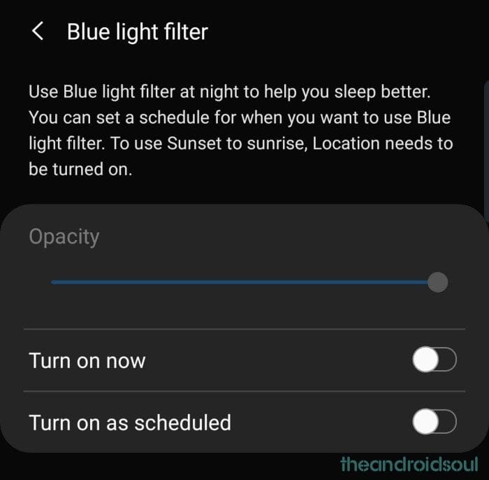 Note 10 Blue Light Filter