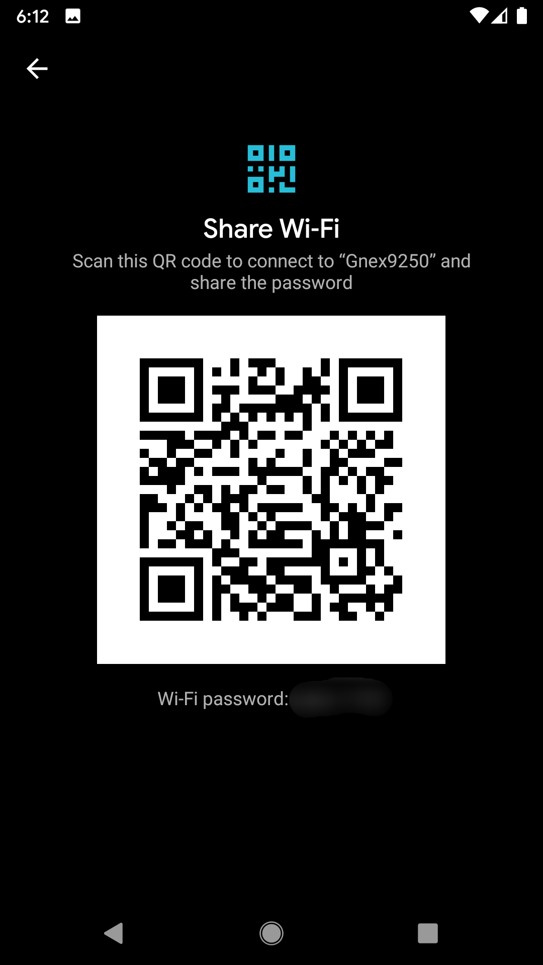 Android 10 Wi-Fi password sharing via QR code