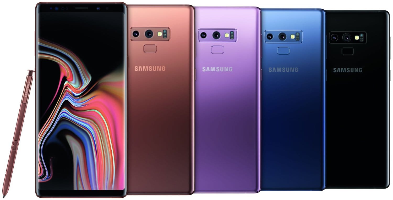 Samsung releases August security update for US Unlocked Note 9