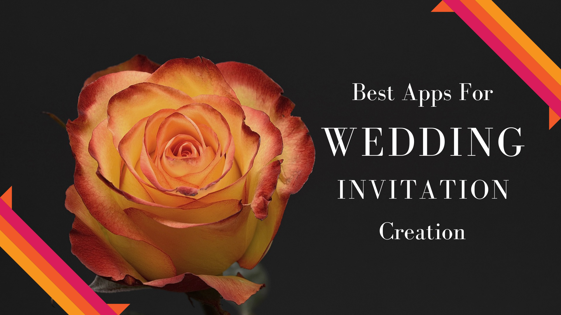 Best Android apps to create a Wedding Invitation video