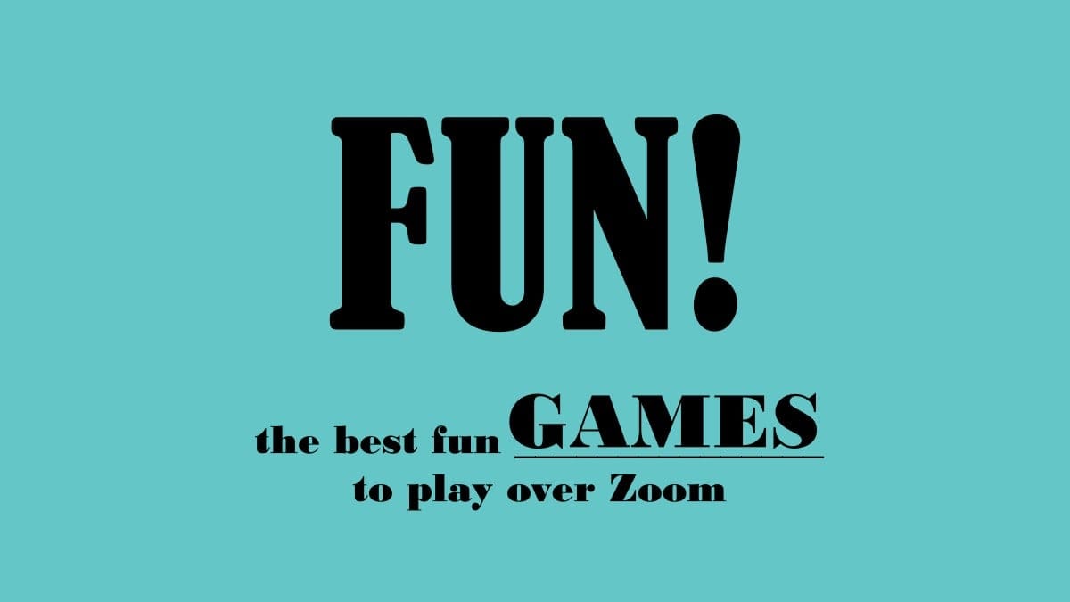 11 Fun Zoom Games to Play: Bring back the old memories on a group video call!