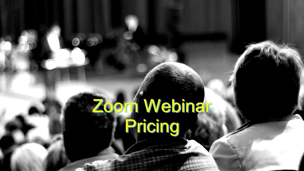 Is Zoom Webinar free? And what’s the minimum price if not?