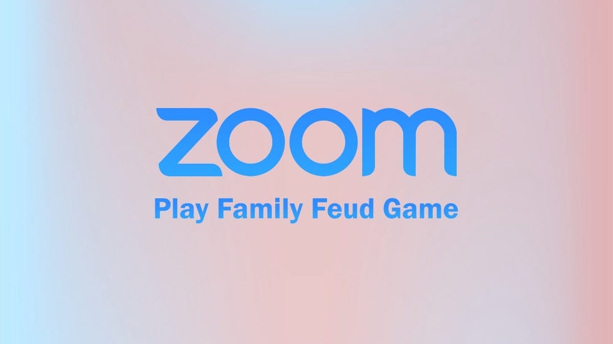 How to play Family Feud on Zoom