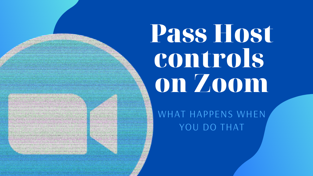 How to pass Host controls on Zoom