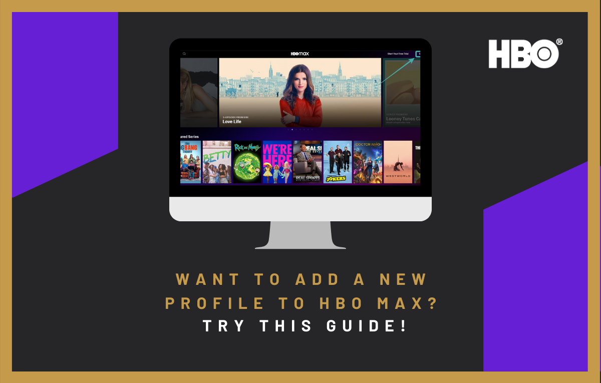 How to add a profile on HBO Max?