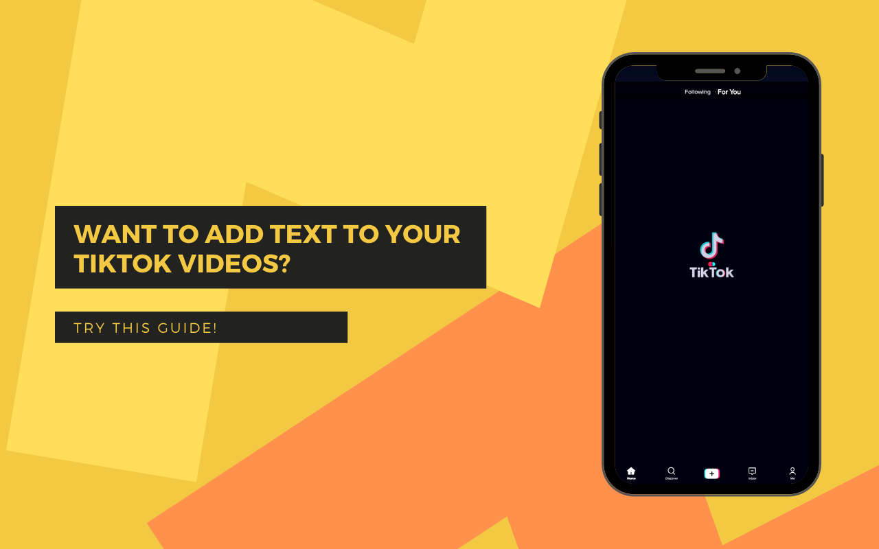 How to add text on TikTok videos at different times?