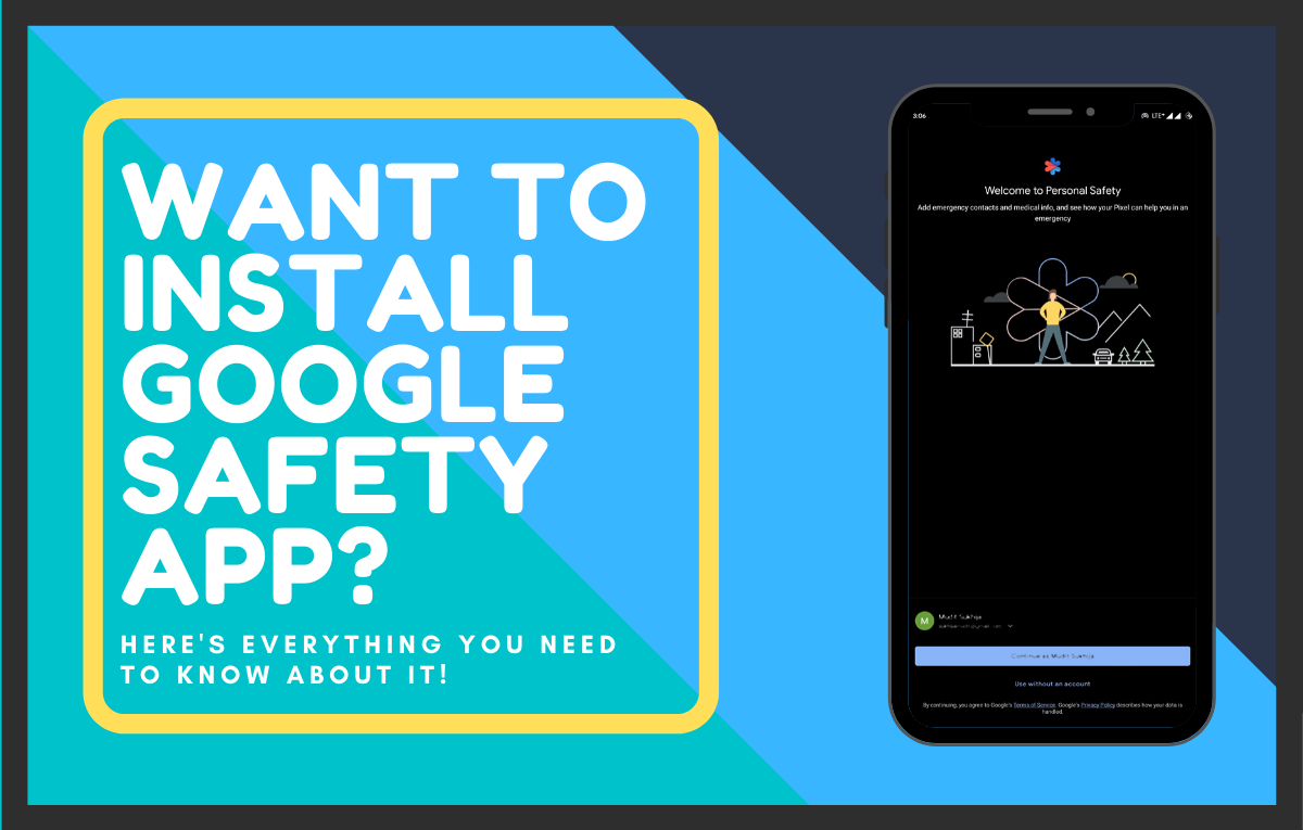 How to install the Google Safety app and get its icon?