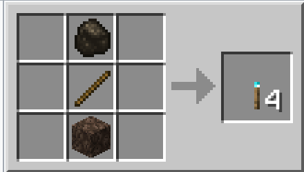 Minecraft Soul Torch Recipe