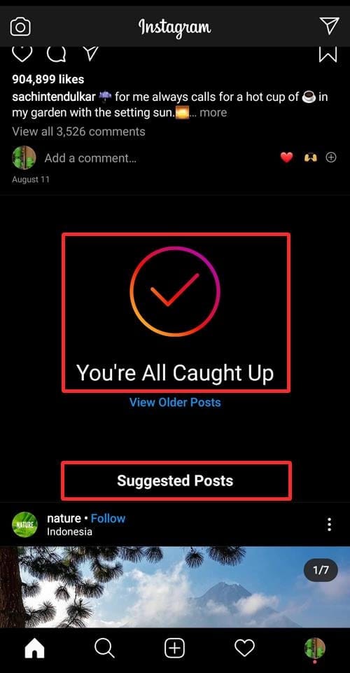 Suggested Posts Instagram