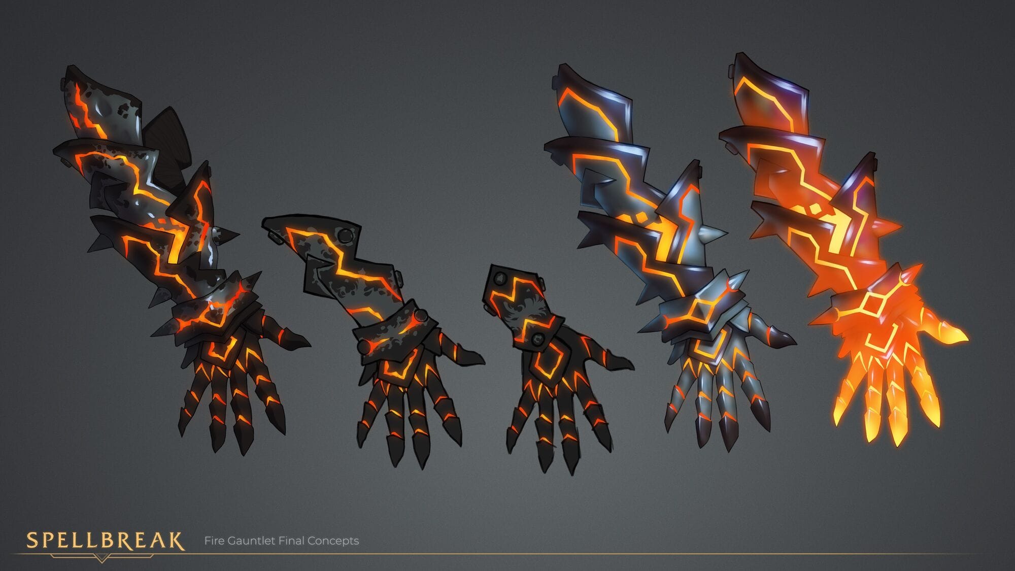 Spellbreak Fire Gauntlet