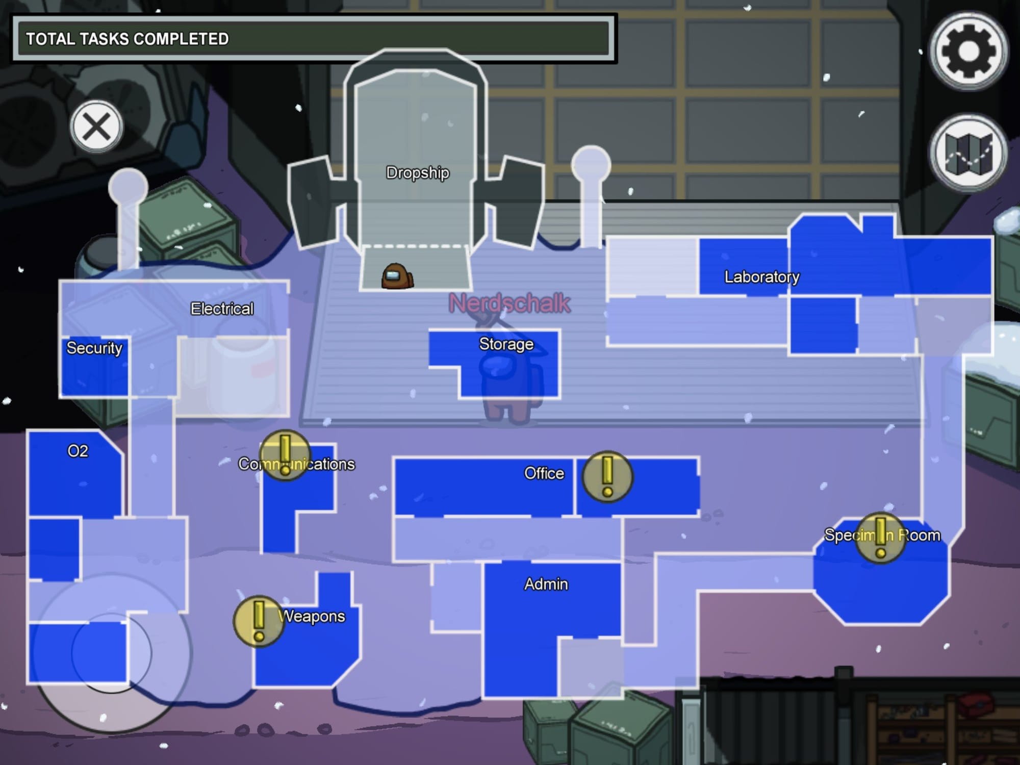 Among Us Map Layouts and Tips Polus Map