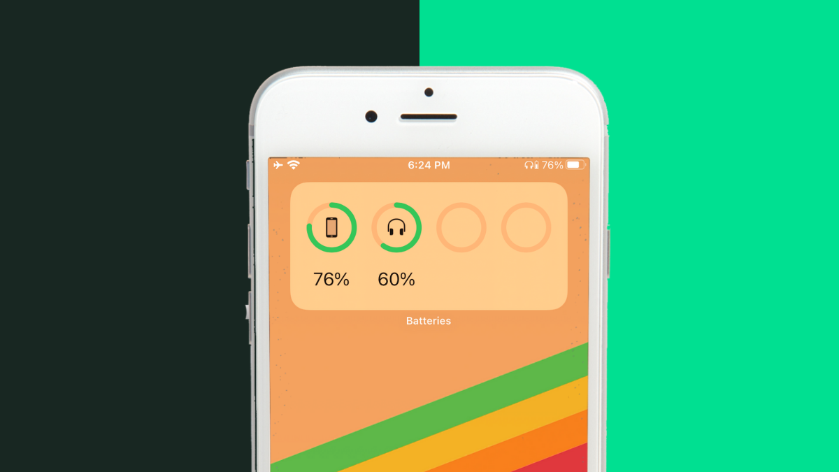 How to Show Battery Percentage on your iPhone Home Screen