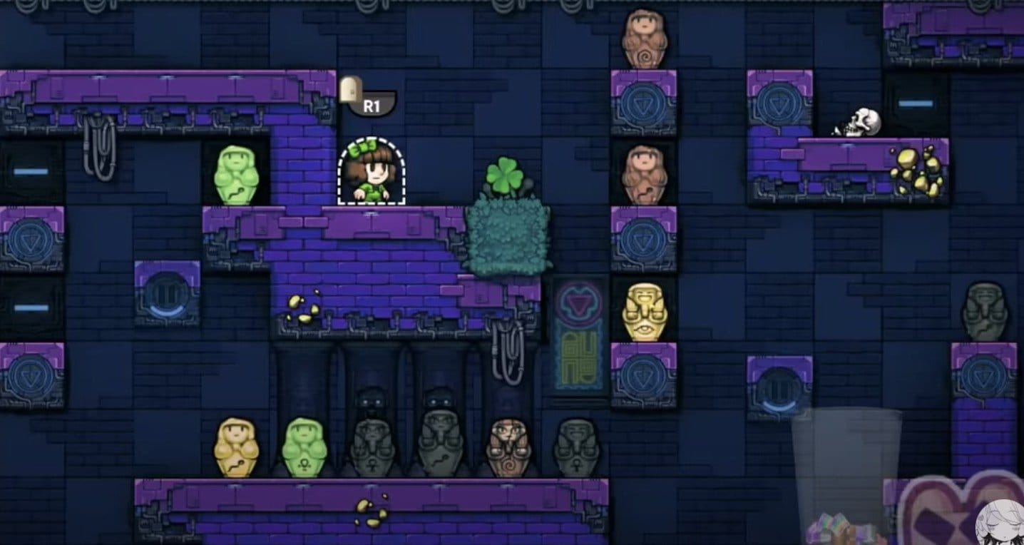 Spelunky 2 Cosmic Ocean Ending Walkthrough Ushabti Dolls