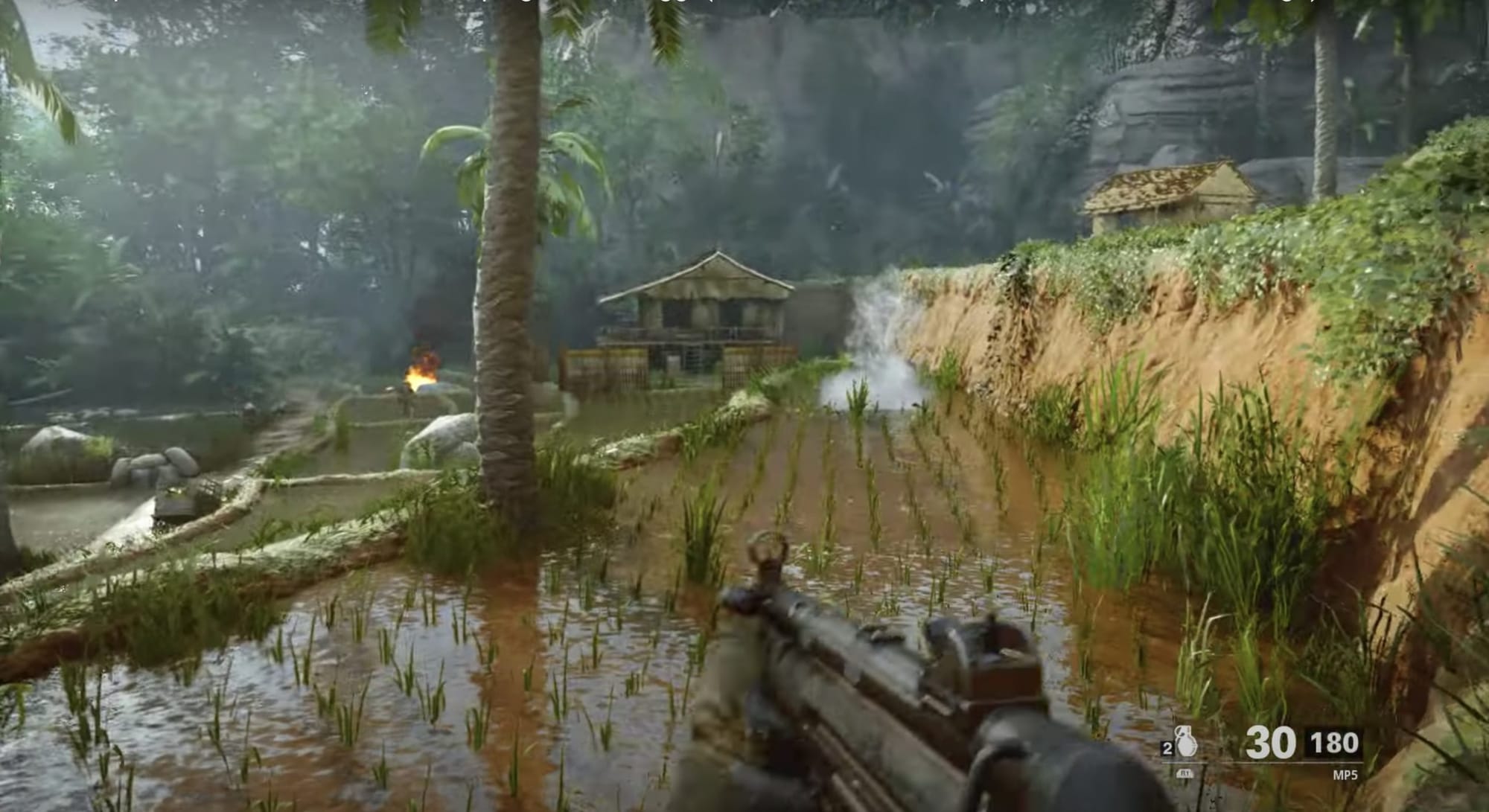 Black Ops Cold War Zombies new map - Vietnam cutscene easter egg with rice paddy