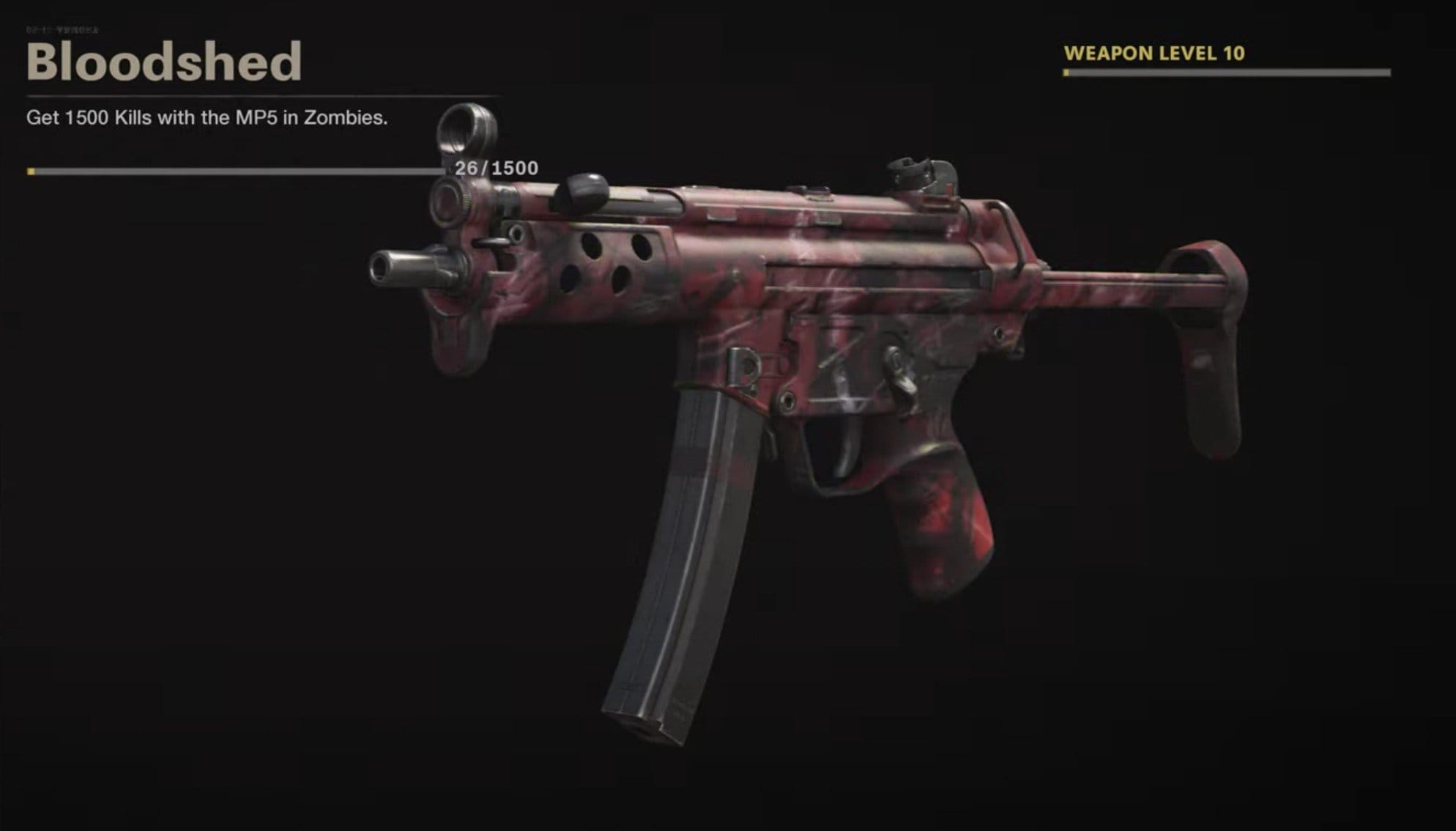 Black Ops Cold War Zombies Camo Challenges - Bloodshed