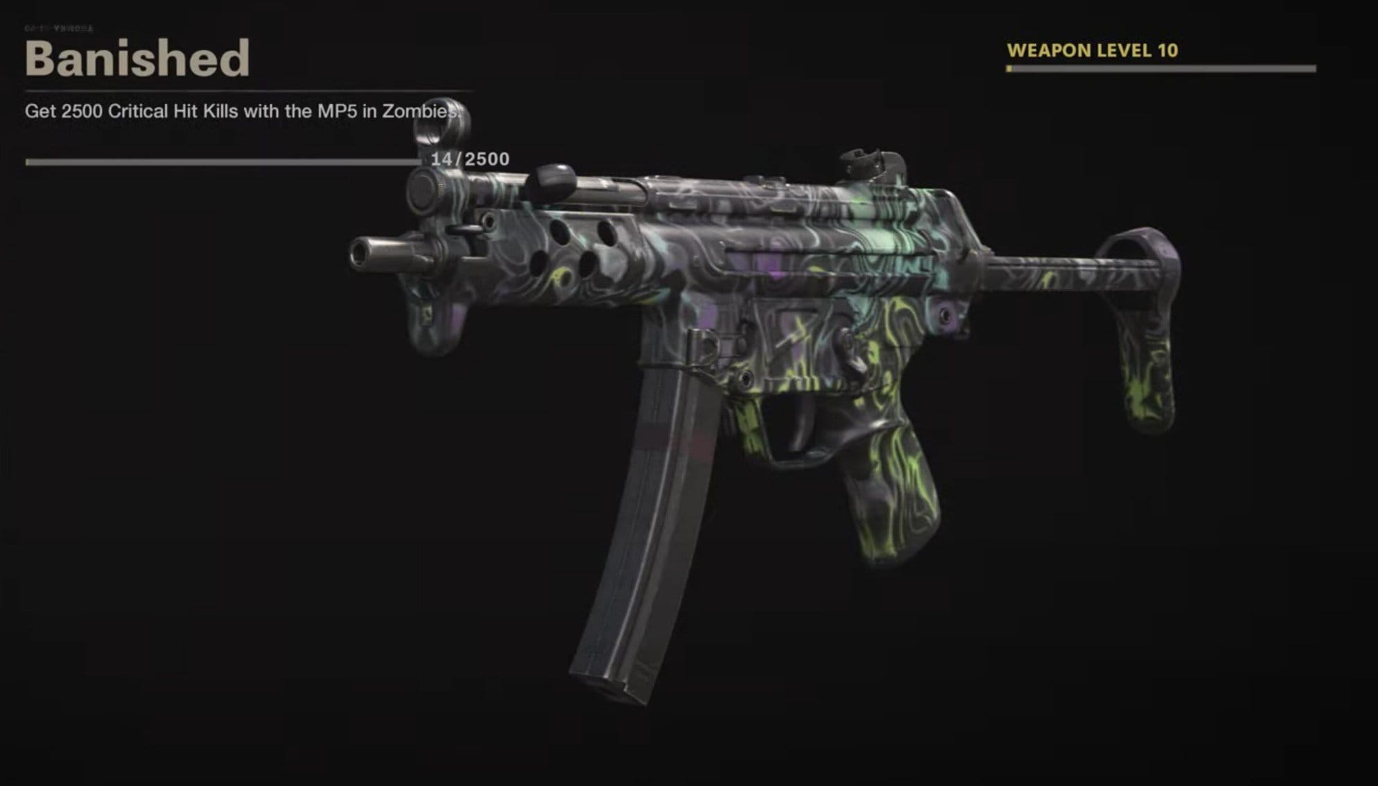 Black Ops Cold War Zombies Camo Challenges - Banished