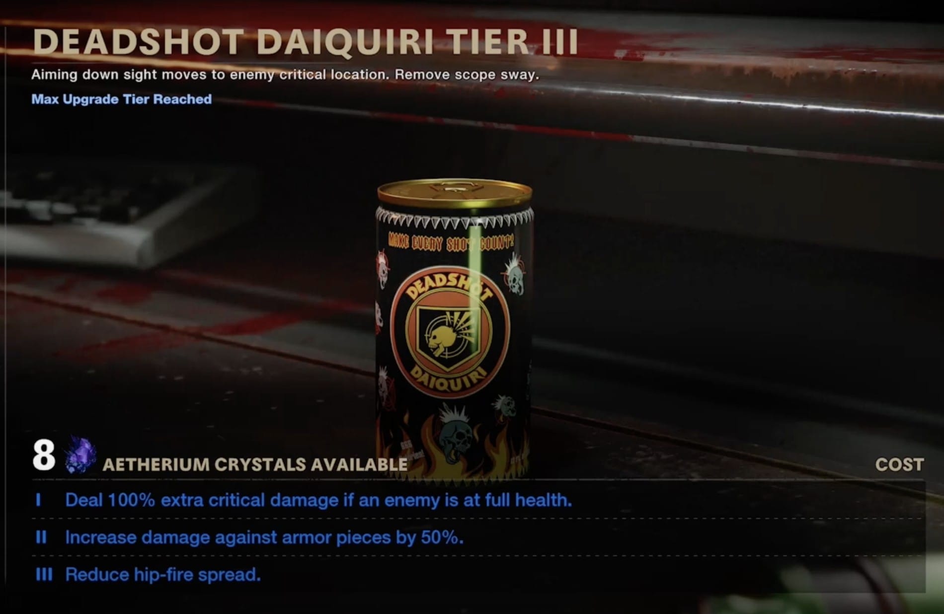 Where is Deadshot Daiquiri in Black Ops Cold War