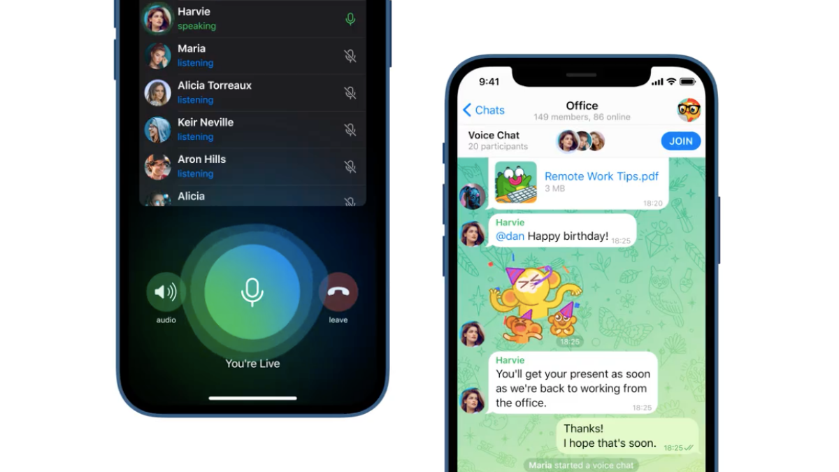 How to Use Live Voice Chat on Telegram