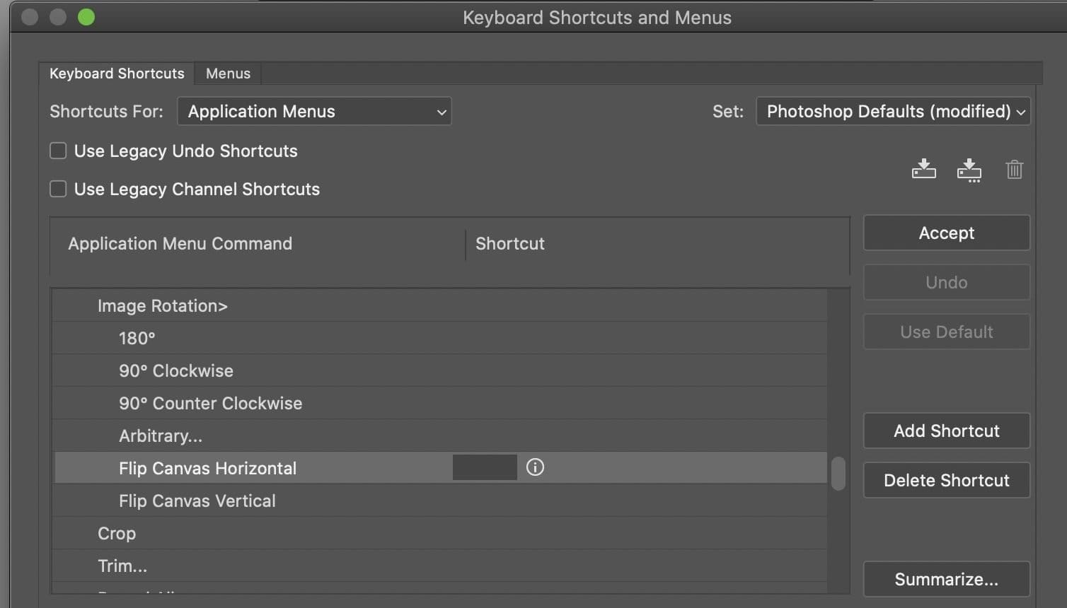 How to Flip Canvas Photoshop - Canvas Shortcuts