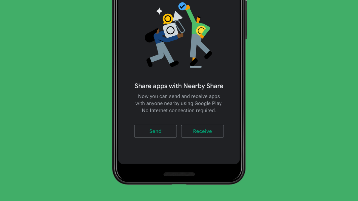 How To Send and Receive Android Apps Using Nearby Share