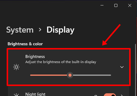How to Change Brightness on Windows 11