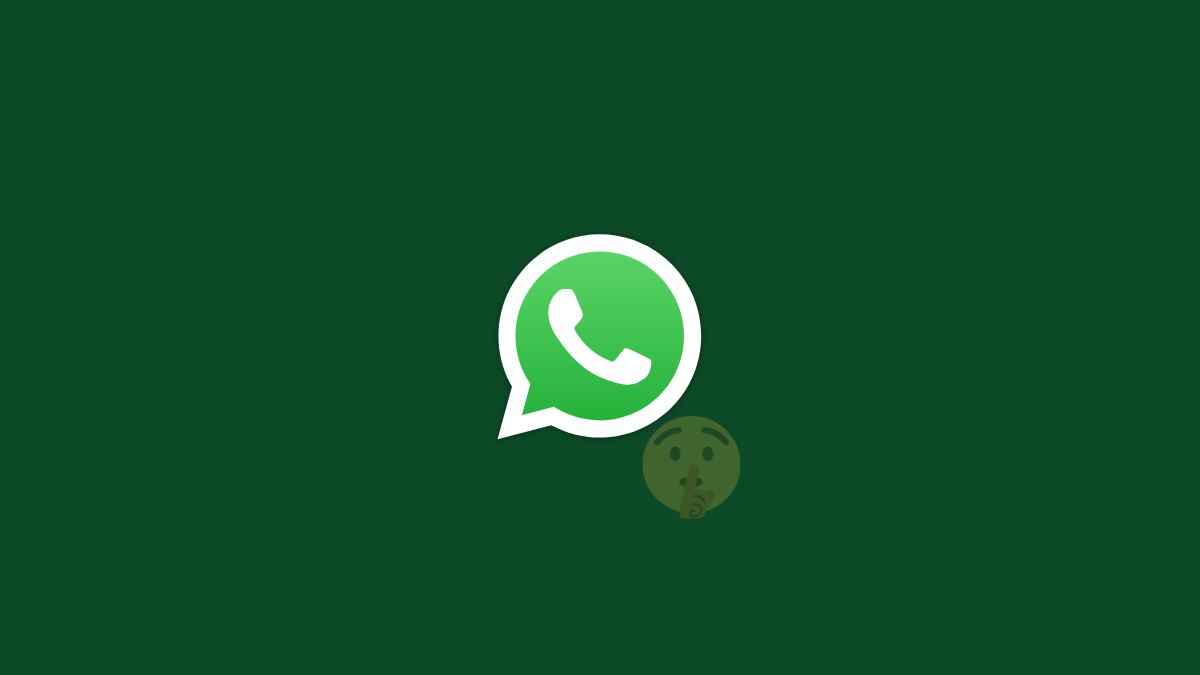 What is the Smiley on View Once Photo on WhatsApp?