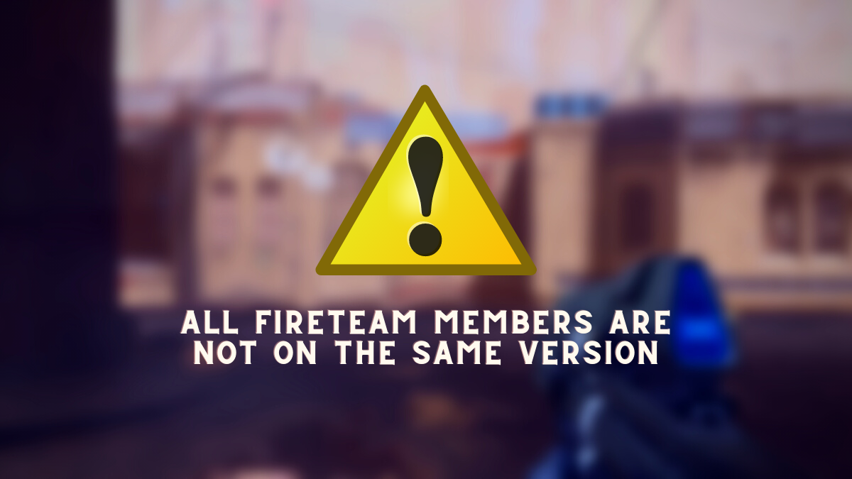 Halo Infinite “All fireteam members are not on the same version” Issue: How to Fix in 2 Ways