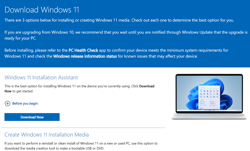 windows 11 installation