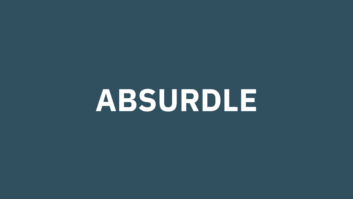 Absurdle (Game Like Wordle): What Is It, Where and How to Play, Rules [Explained]