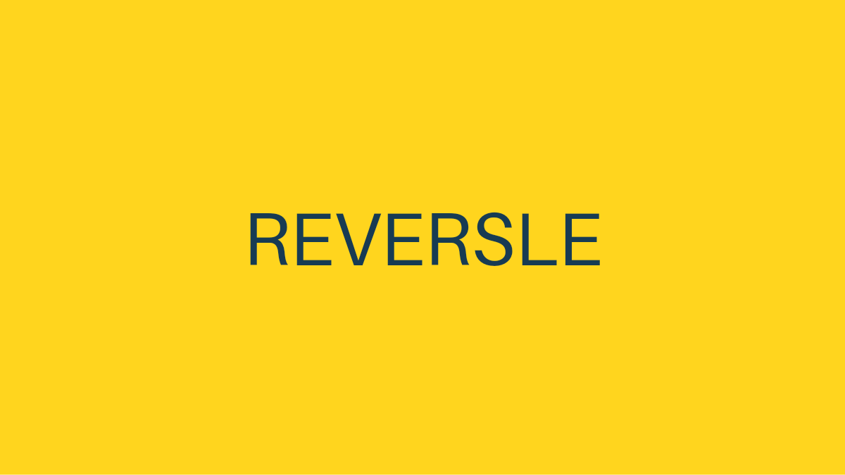 What is Reversle? How to Play and Where