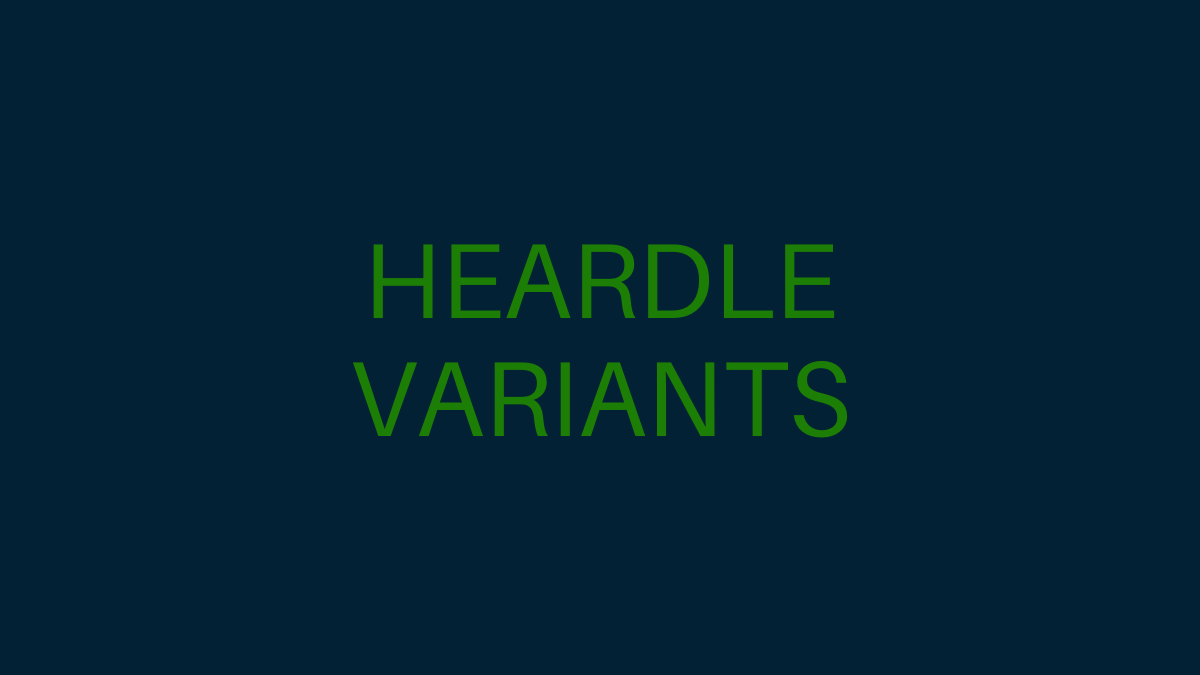 Heardle Variations: Here’s a list of Heardle Variants you can play