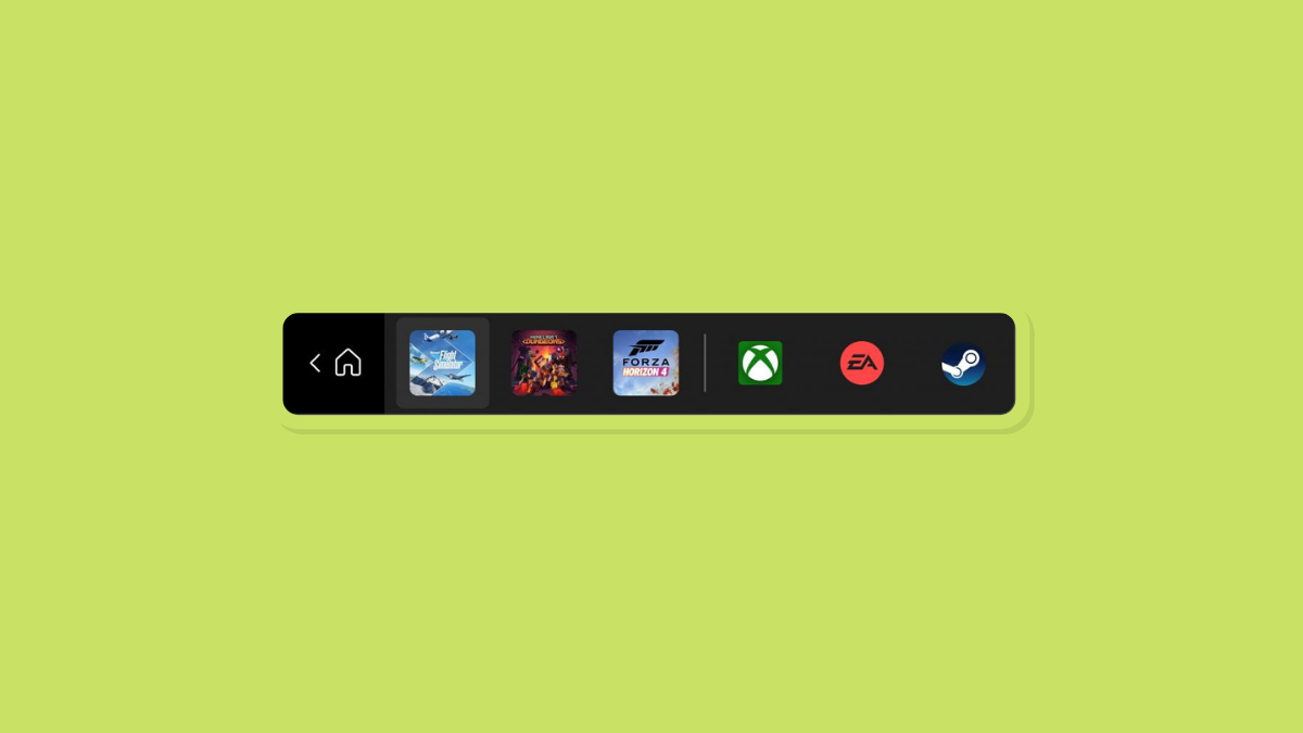 How to get and use Windows Controller Bar